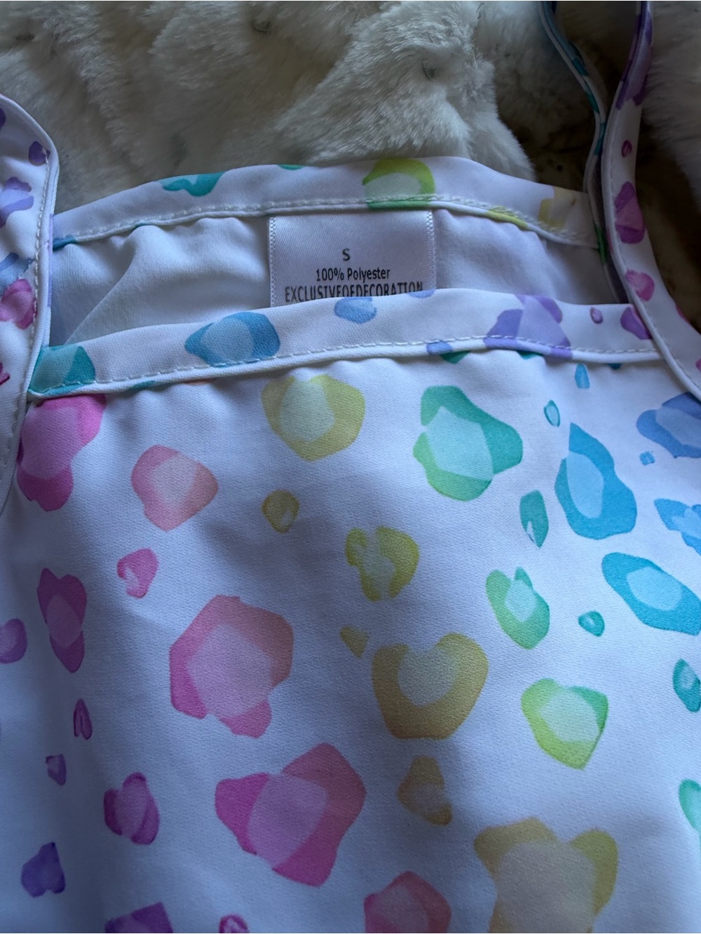 ๐ Boutique Toddler Small Rainbow Leopard Dress Set - Picture 6 of 6